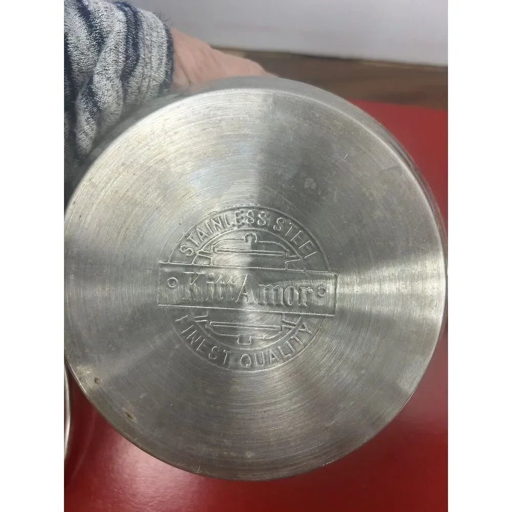 KittAmor Sauce Pan/Pot With Vented‎ Lid Stainless Steel Handle